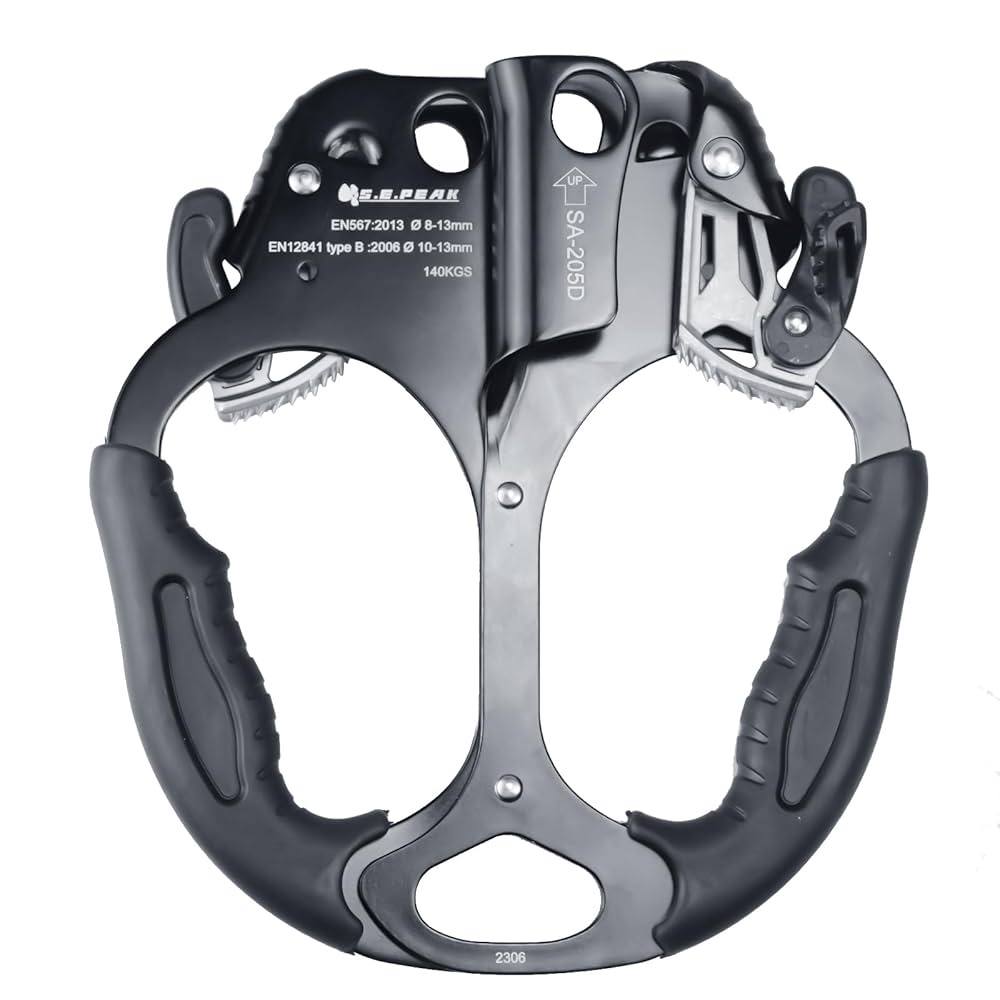 Amazon | S.E.PEAK 140kg ダブルハンドアセンダー UIAA & CE