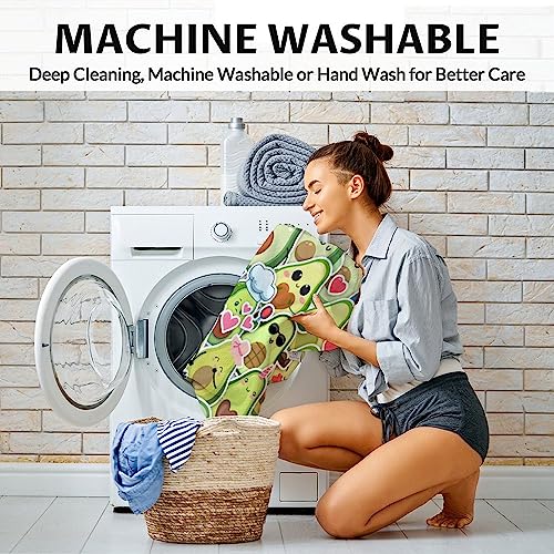 Blanket for Girls - 40"x50" Cute Avocado Throw Gifts - Colorful Soft Fuzzy Blankets for Bed, Couch & Living Room