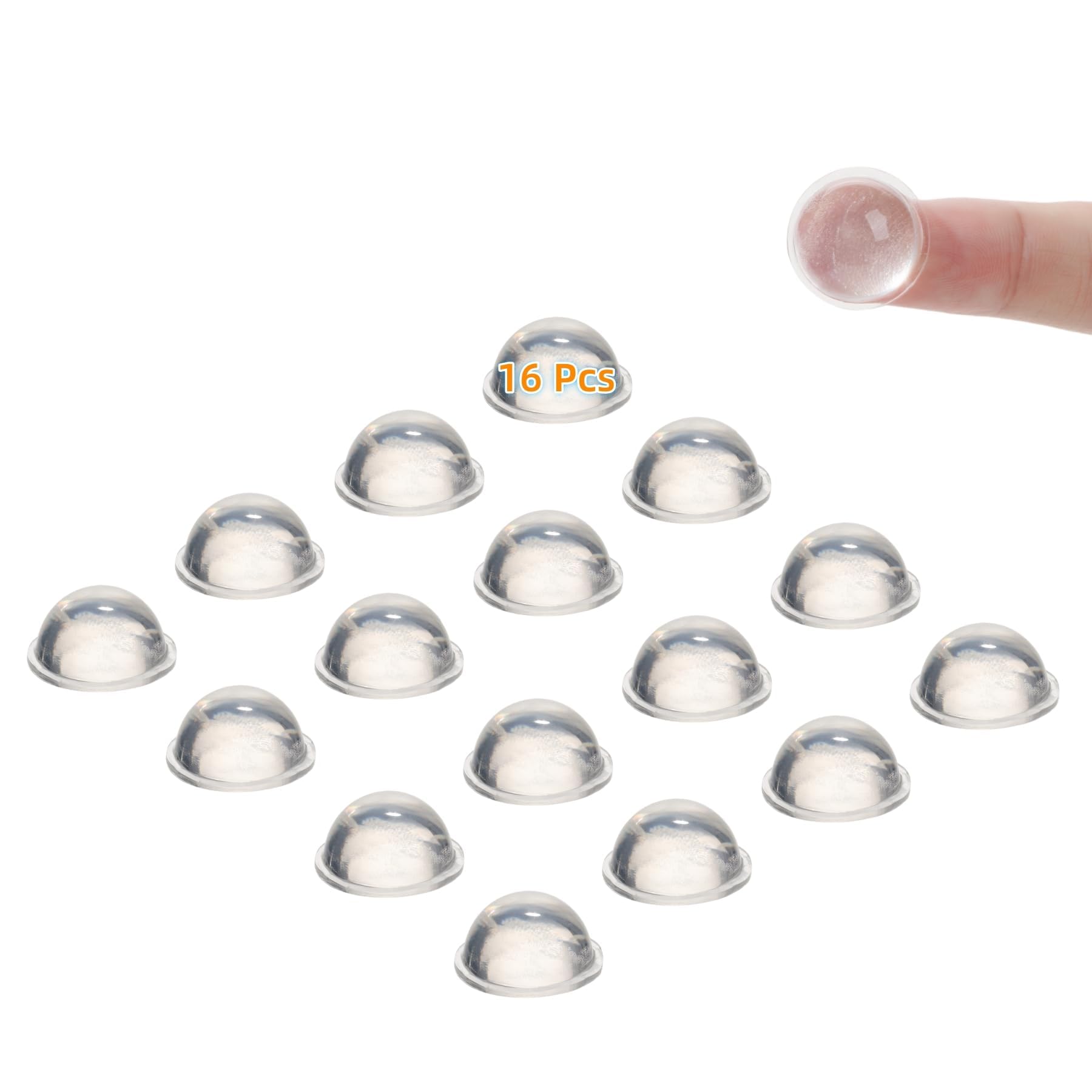 Rubber Feet Self Adhesive Door Bumpers Pads Non Skid - Stick on Rubber Feet for Electronics, Speakers, Furnitures, Appliances, Audio Equipment, Laptop