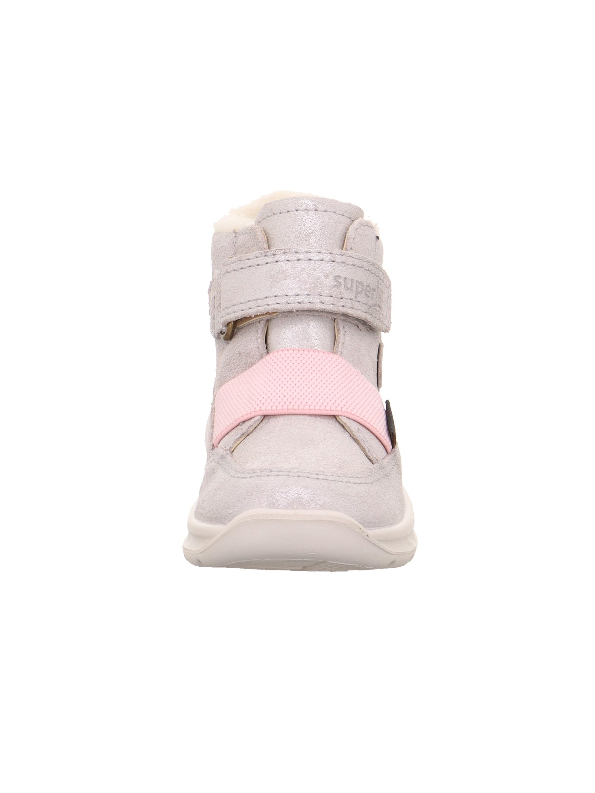 Superfit Breeze Baby Mädchen Leicht Gefütterte Gore-Tex Silber, Scarpe da Ginnastica Bambina, Argento Rosa 9500, 20 EU