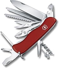 VICTORINOX Navaja suiza de bolsillo Work Champ, 21 funciones, multiherramienta con hoja bloqueable, alicate, s
