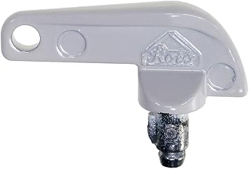 Roto TS2690 Key for Rotary Lock Standard, NT/Centro, White, 4,3x2x3