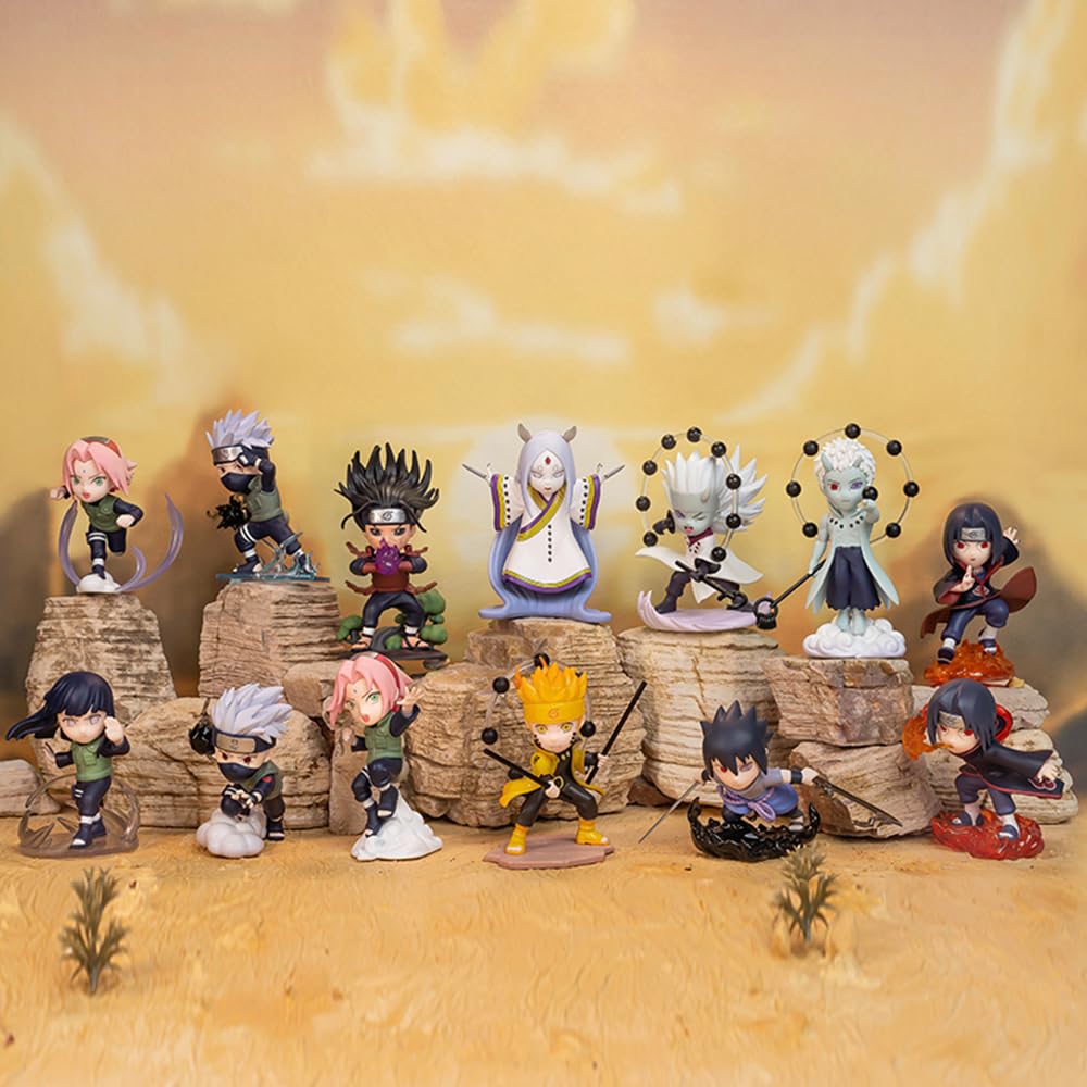 POP MART NARUTO Ninkai Taisen Series Figures 1Box 2.5 inches Articulated Character Premium Design Gifts for Women Fan-Favorite Chic Art Toy Action Figure - Image 2