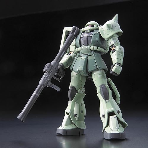 Miniatura 2 de RG Mobile Suit Gundam MS-06F Producción en masa Zaku 1144 Escala Modelo de plástico codificado por colores