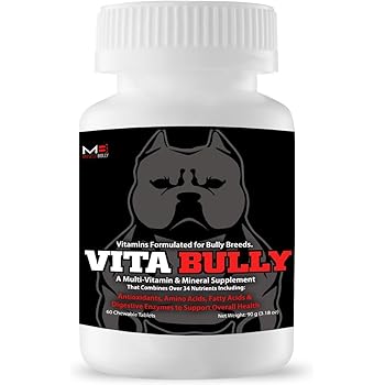 vitamins for pitbull puppies