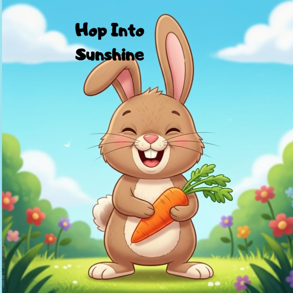 Hop Into Sunshine! A Bunny Story for Toddlers and Preschoolers: A Heartwarming Picture Book About Friendship, Kindness, and Sunny Day Adventures for Ages 3–7
