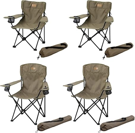 Amazon Co Jp アイリスオーヤマ キャンプ用品 アウトドアチェア4脚セット ふつう2脚 子供用2脚 ドリンクホルダー スマホホルダー付き ゆったり座れる アウトドアチェア カーキ Cc High 2脚 アウトドアチェア 子供用 ドリンクホルダー スマホホルダー付き ゆったり