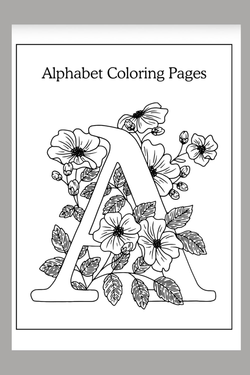 Alphabet Coloring Pages