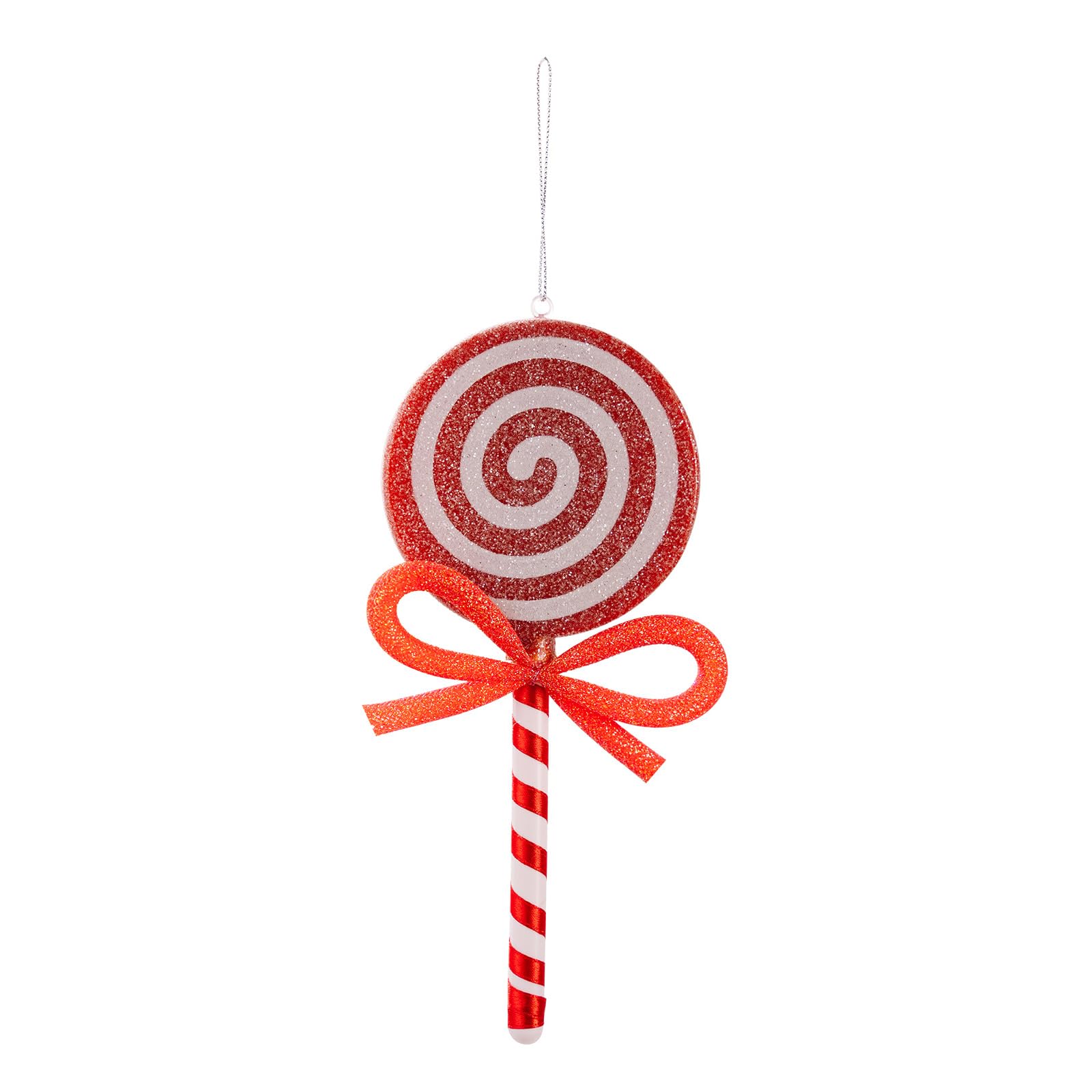 Jazuaiao Festival Red Candy Ornament Easy to Hanging Decoration for Home Retail Displays Holiday Candies‌ Stick Ornament