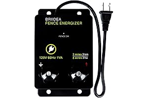Briidea Electric Deer Fence: Unparalleled Security for Farms and Properties