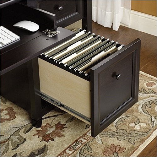 Bowery Hill 29" W Home Office Executive Computer Desk In Estate Black #TOP3