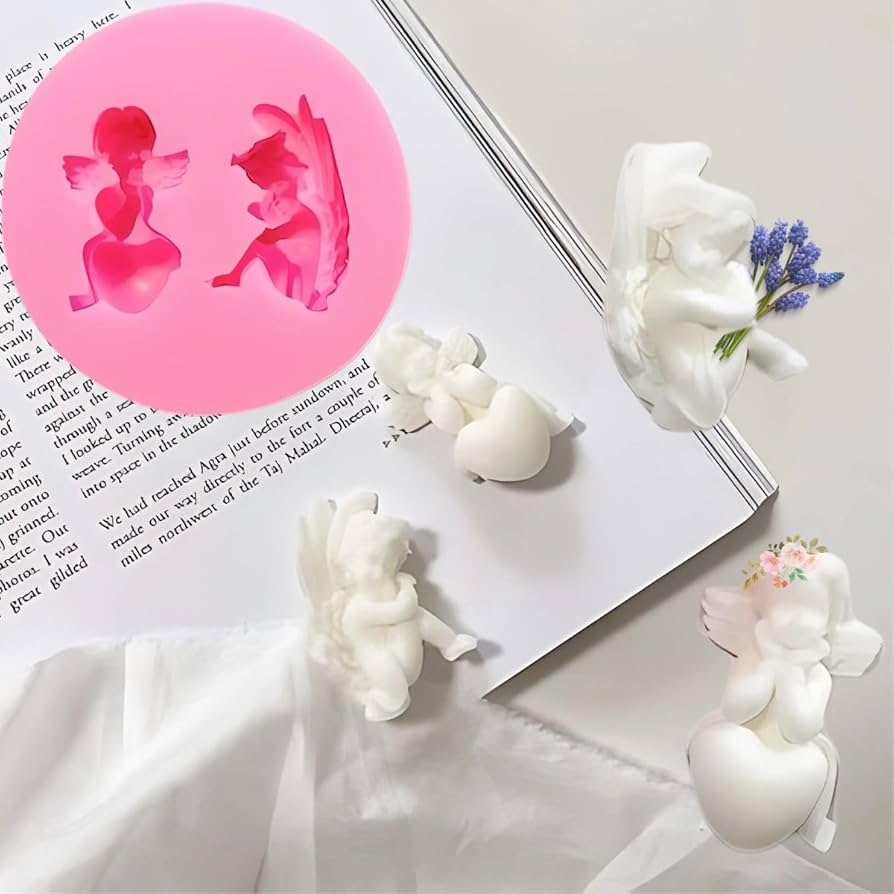 アロマストーンエンジェルサシェ Amazon.co.jp: ミルティクラフト シリコンモールド 天使 サシェ