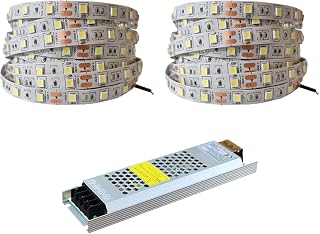 4040 Yeni Nesil Şerit LED 10 Metre + 12v 10 Amper 120 Watt LED Trafo (Günışığı) 