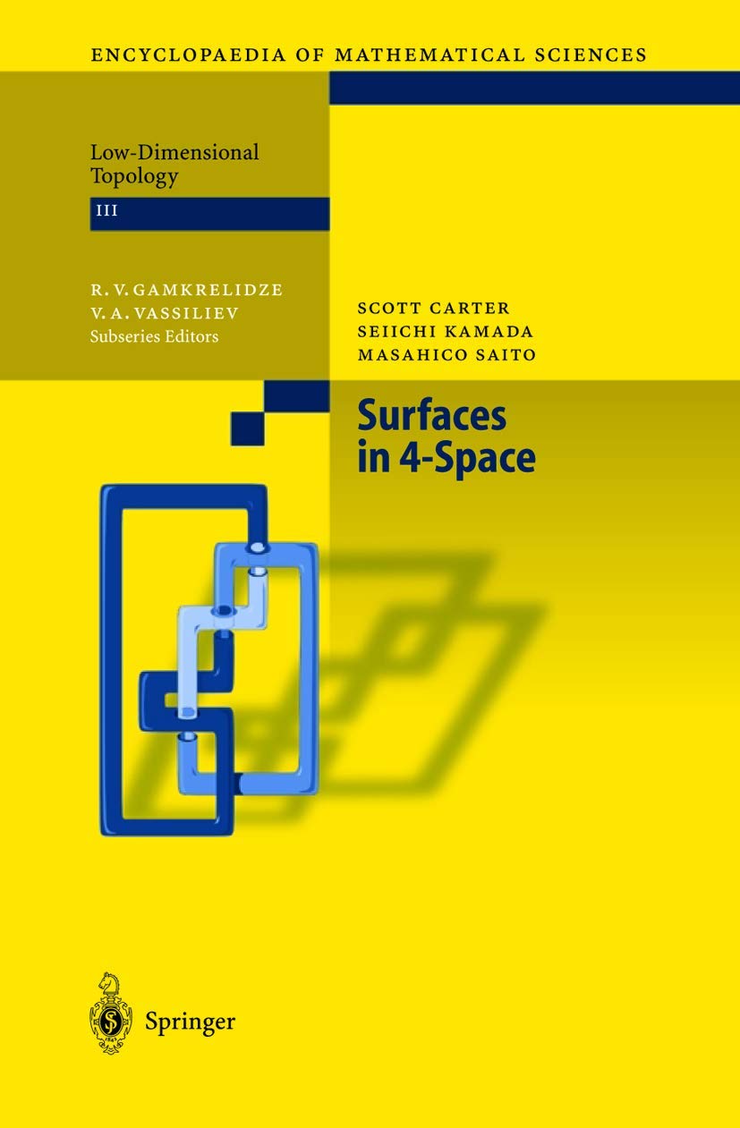 Amazon | Surfaces in 4-Space (Encyclopaedia of Mathematical