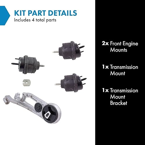 Vista 196 de TRQ Juego de montaje de motor compatible con Ford Bronco 1989-1992 F-150 F-250 F-350 1985-1997 Ranger 1994-1997 Mazda B2300