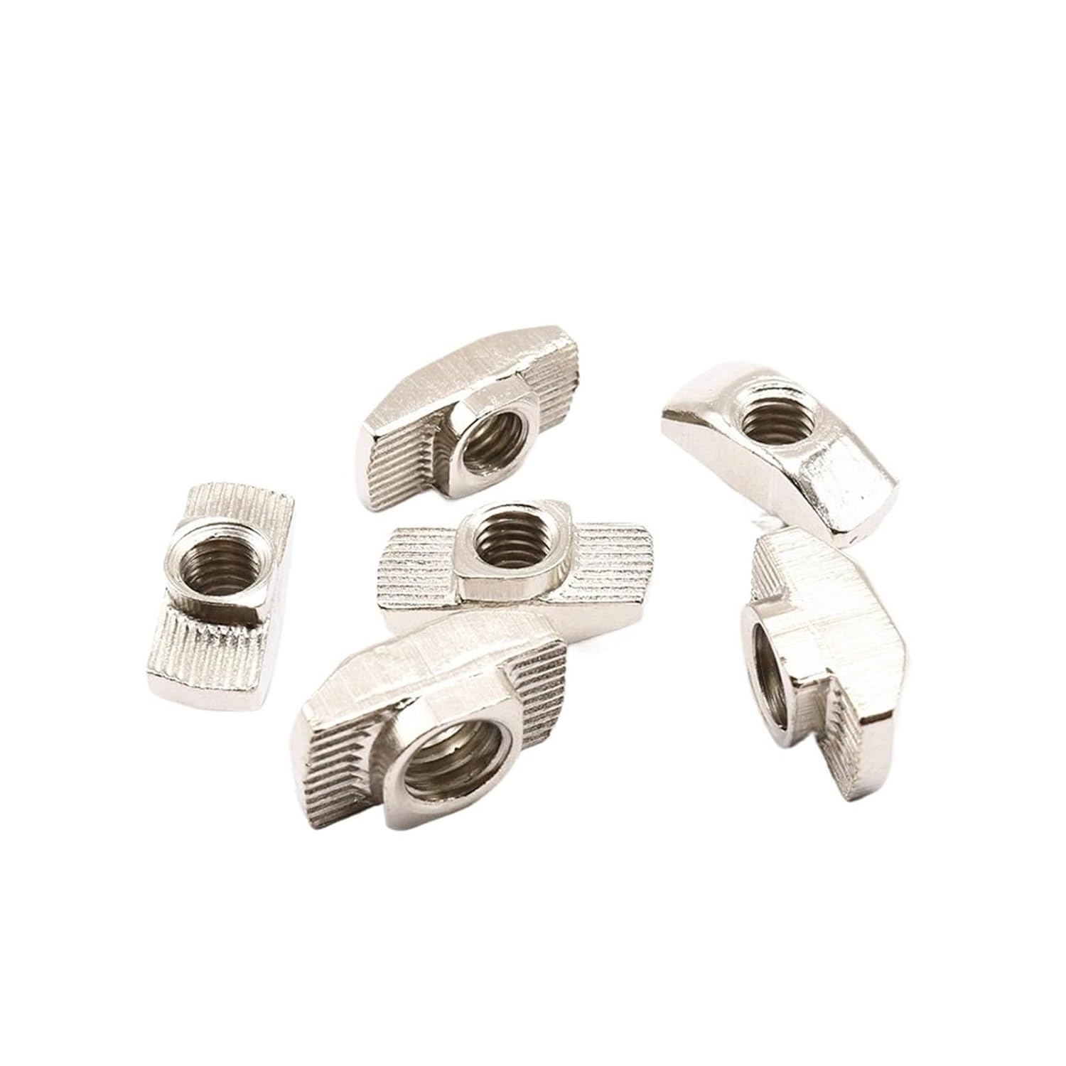 40-m8 T Slot Nut M8 Sliding T Hammer Head Fasten Connector Nut for 4040 Type Standard Aluminum Profile Extrusion 100pcs