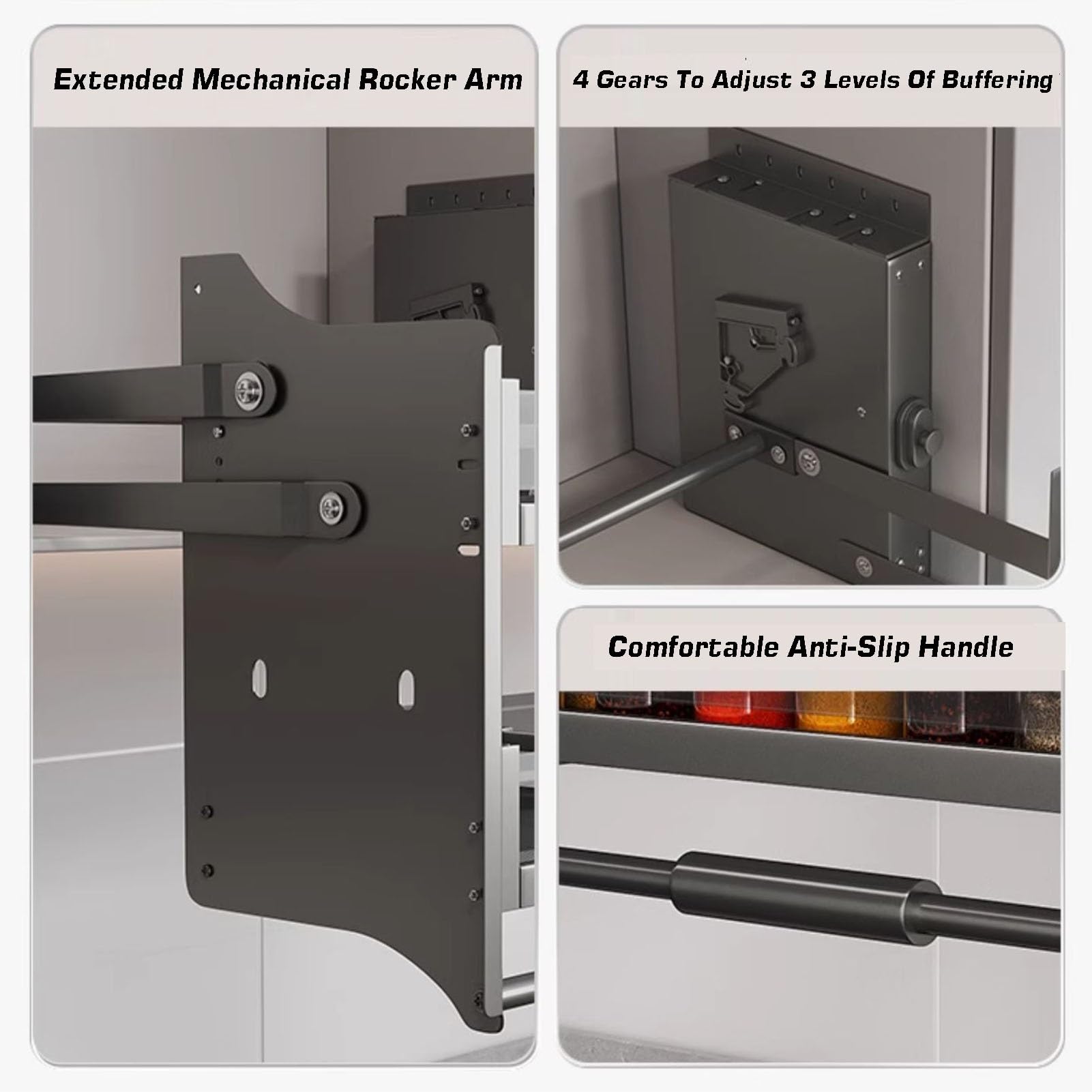 Estante plegable de 2 niveles para armario de 30 kg, perfecto para cocina, bar y restaurante Sto (800 mm), maximiza el espacio y la eficiencia