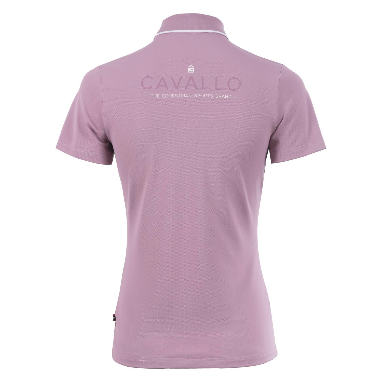 Cavallo Pique Polo Shirt Damen Dusty Rose Sportswear FS 2024