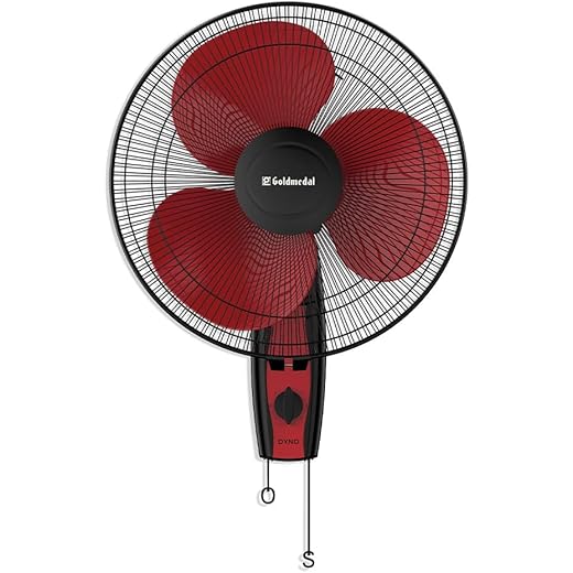 Goldmedal Dyno 400 mm Wall Mount Fan For Home and Office Sil
