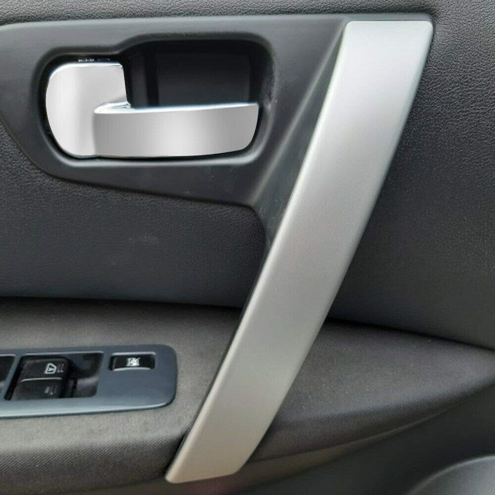 Facibom 1 Paio di Maniglie delle Portiere Interne per Auto Sinistra Destra Set di Pezzi per Qashqai J10 2007-2015 80944-JE50A 80945-JE50A