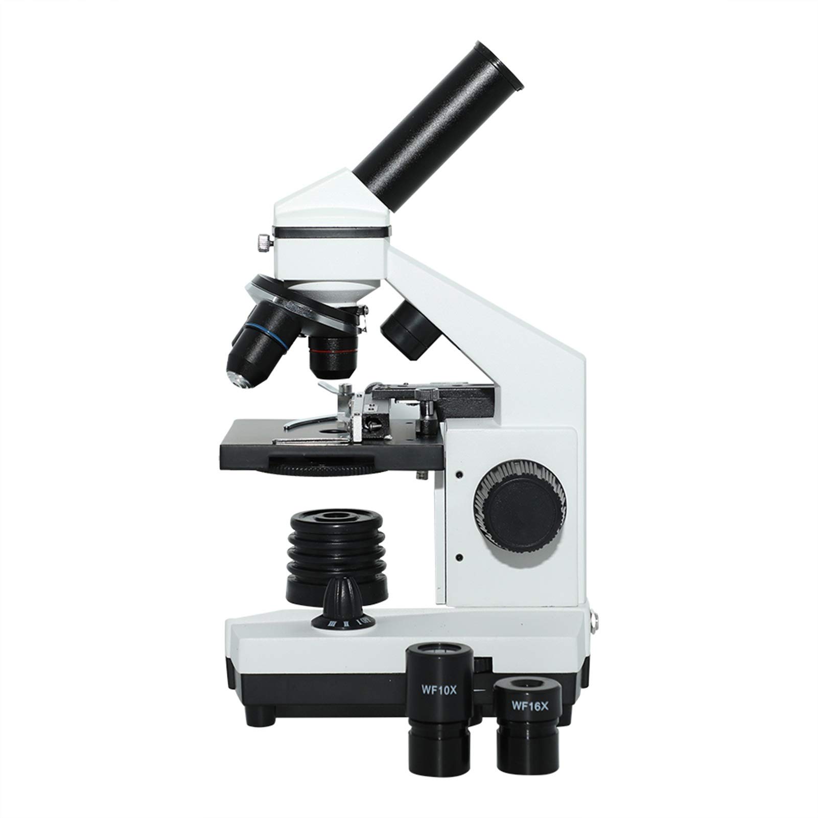 Mikroskop, Mikroskop, monokularowy mikroskop biologiczny 64x-640x z Student