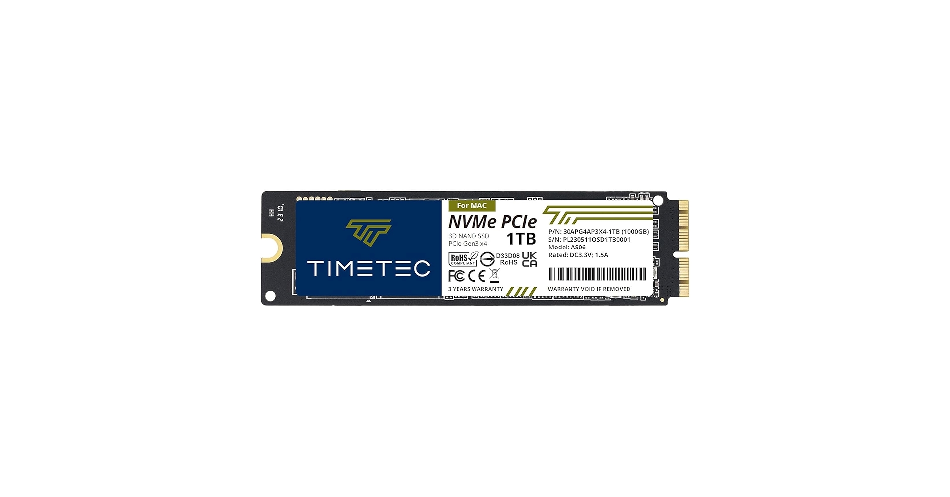B*e様 MacBook Air 1TB SSD Amazon.com: Timetec 1TB MAC SSD NVMe PCIe Gen3x4 3D NAND TLC