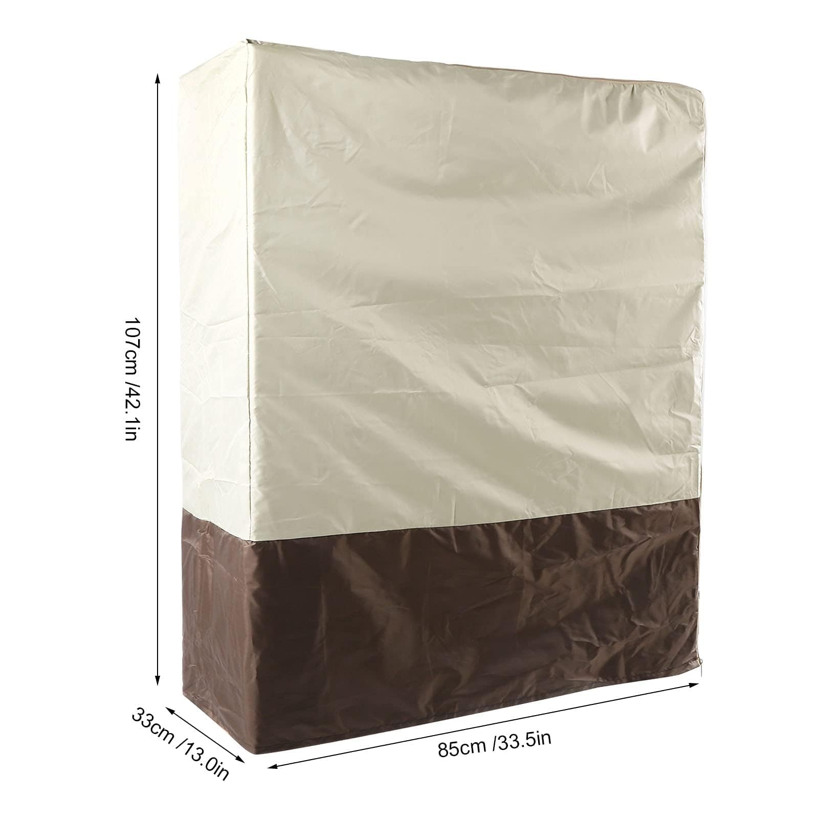 Funda de Cama Plegable, Tela Oxford 210D Resistente a la Intemperie, Ligera, Adecuada para Piscina, Silla de Playa, Cama Plegable en el Patio (85 * 33 * 107cm)