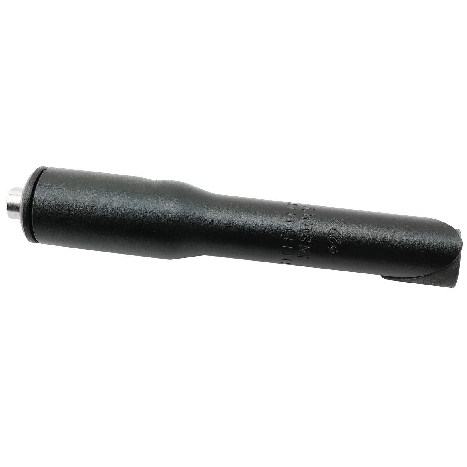 LQ Industrial Bike Fork Stem Extender 22.2mm/0.87inch Black Aluminum Alloy Road Mountain Bike Bicycle Stem Riser Adapter for 1 1/8" Threadless Steerer Tubes