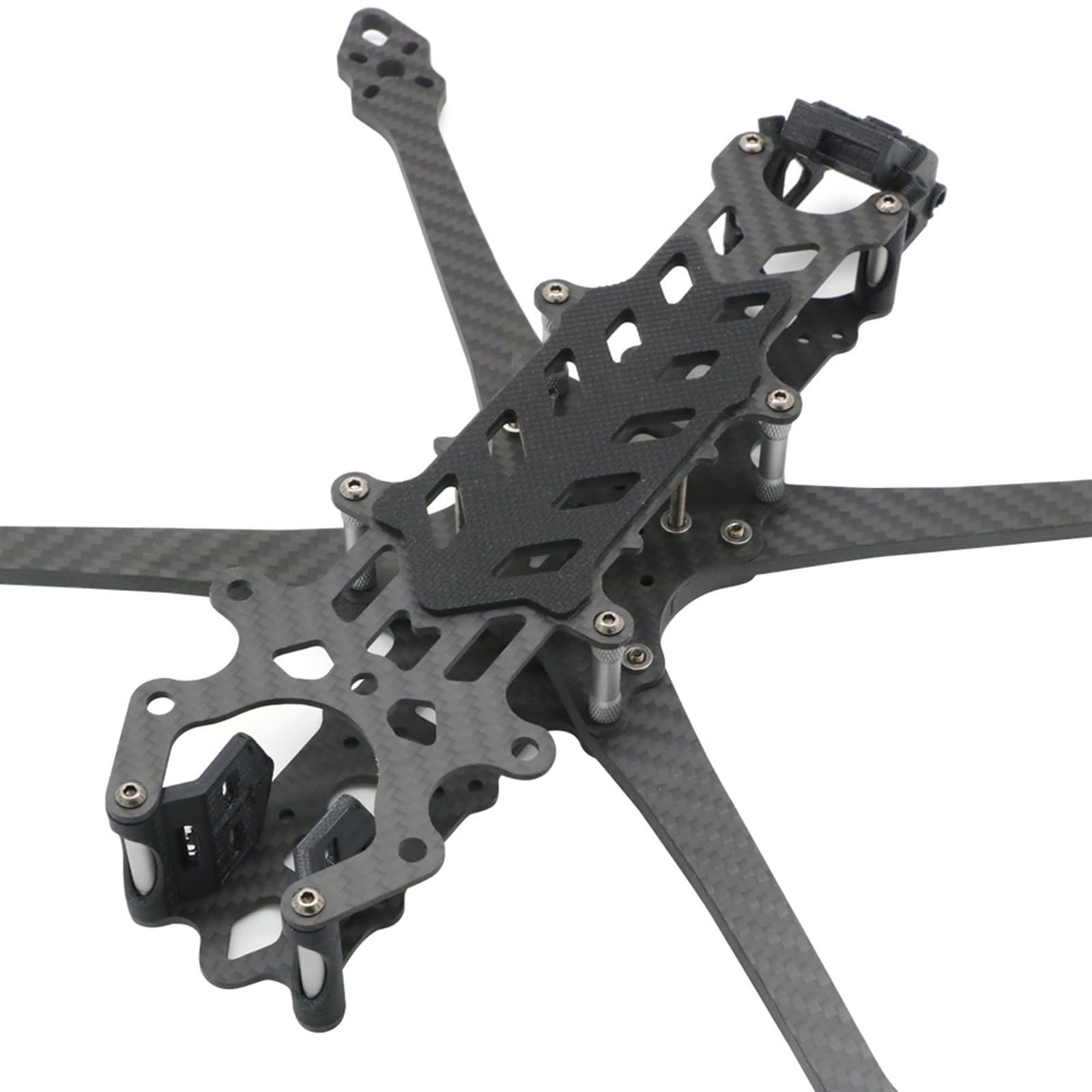 IWBR 7-calowy zestaw ramek FPV Freestyle 295 mm Rozstaw osi 295 mm Ramię 5,0 mm Nadaje się do dronów dalekiego zasięgu