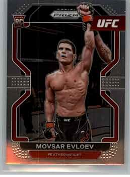Amazon.com: 2022 Panini Prizm UFC #130 Movsar Evloev RC