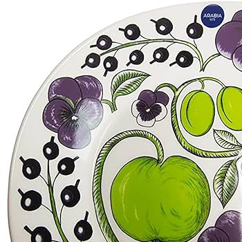 アラビア　オーバル　パシフィック　パープル 25cm ARABIA 『並行輸入品』アラビア パラティッシ パープル オーバル