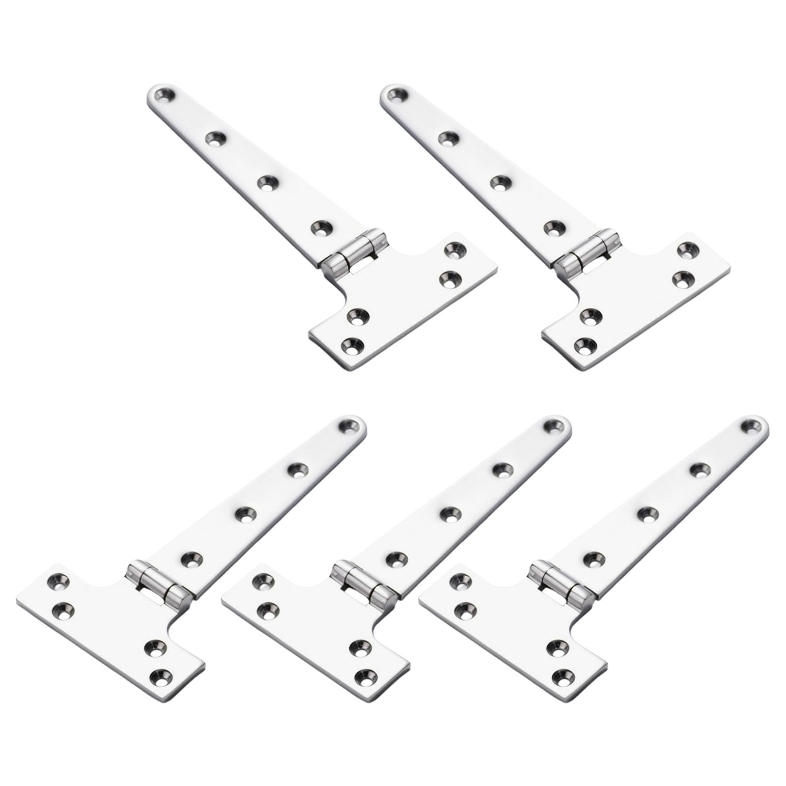 Commercial T Type Extended Joint Oxidation Proof Construction for Ship Doors Storage Cabinets Heavy Furniture Long Permanent Stainless Steel Joint