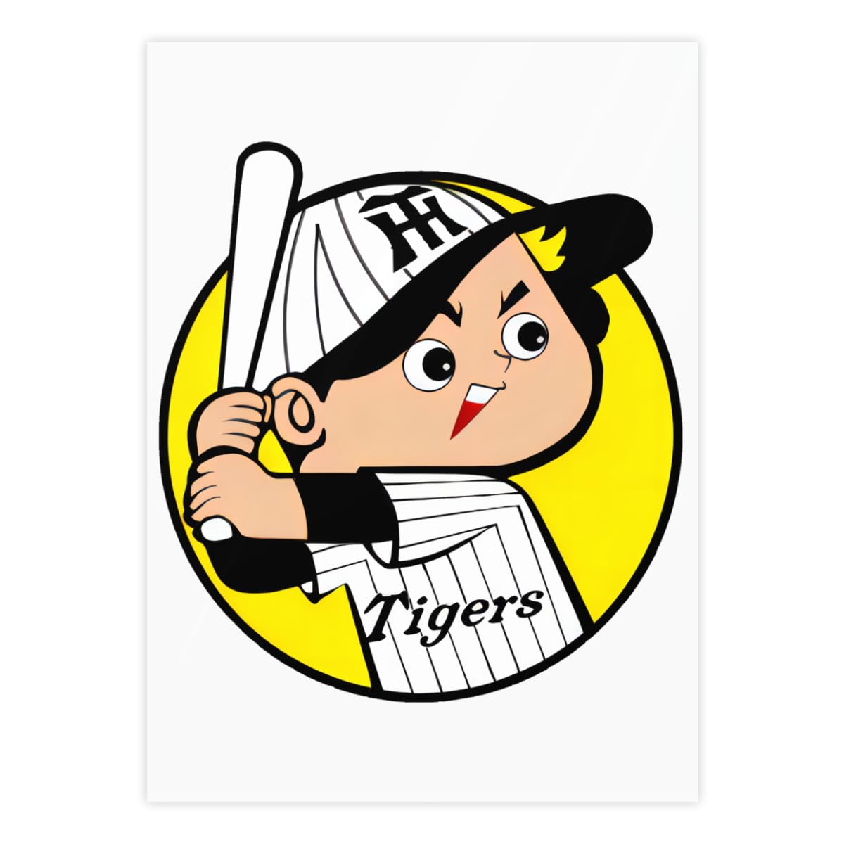 Amazon.co.jp: ステッカー 阪神タイガース カープ坊や 人気 Logo