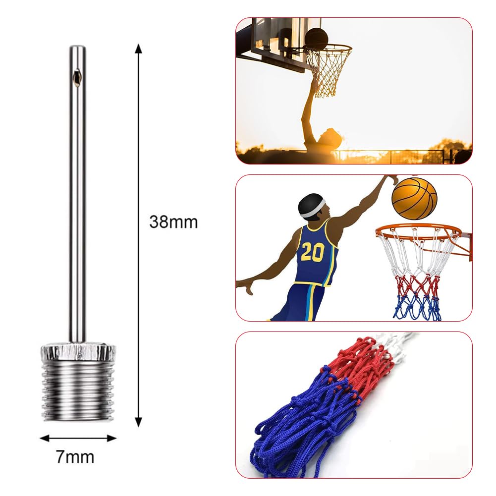 Lot De 2 Filets De Basket En Nylon Blanc - Remplacement Robuste 12 Boucles Pour Panier Extérieur & Intérieur