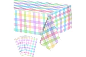 Pastel Plaid Tablecloths: Add Cheer to Every Meal