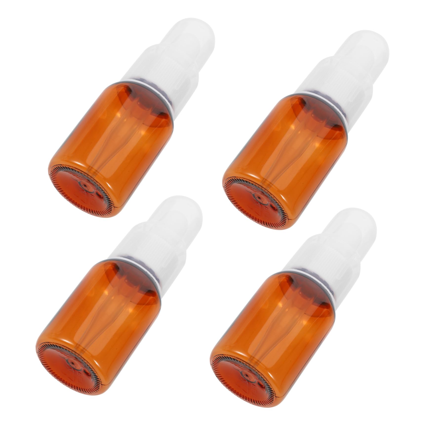 ULTECHNOVO 20pezzi Bottiglie Contagocce Plastica Per Oli Essenziali Per Viaggi e Conservazione Di Profumi e Cosmetici Design Compatto e Leggero Chiusura Ermetica Anti-leakage
