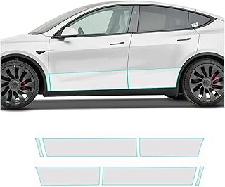 for Tesla Model Y 2020 2021 2023 TPU PPF Paint Protective Film Custom Fit Anti Scratch Self Healing Shield Guard Finishing Accessories for Door Extended