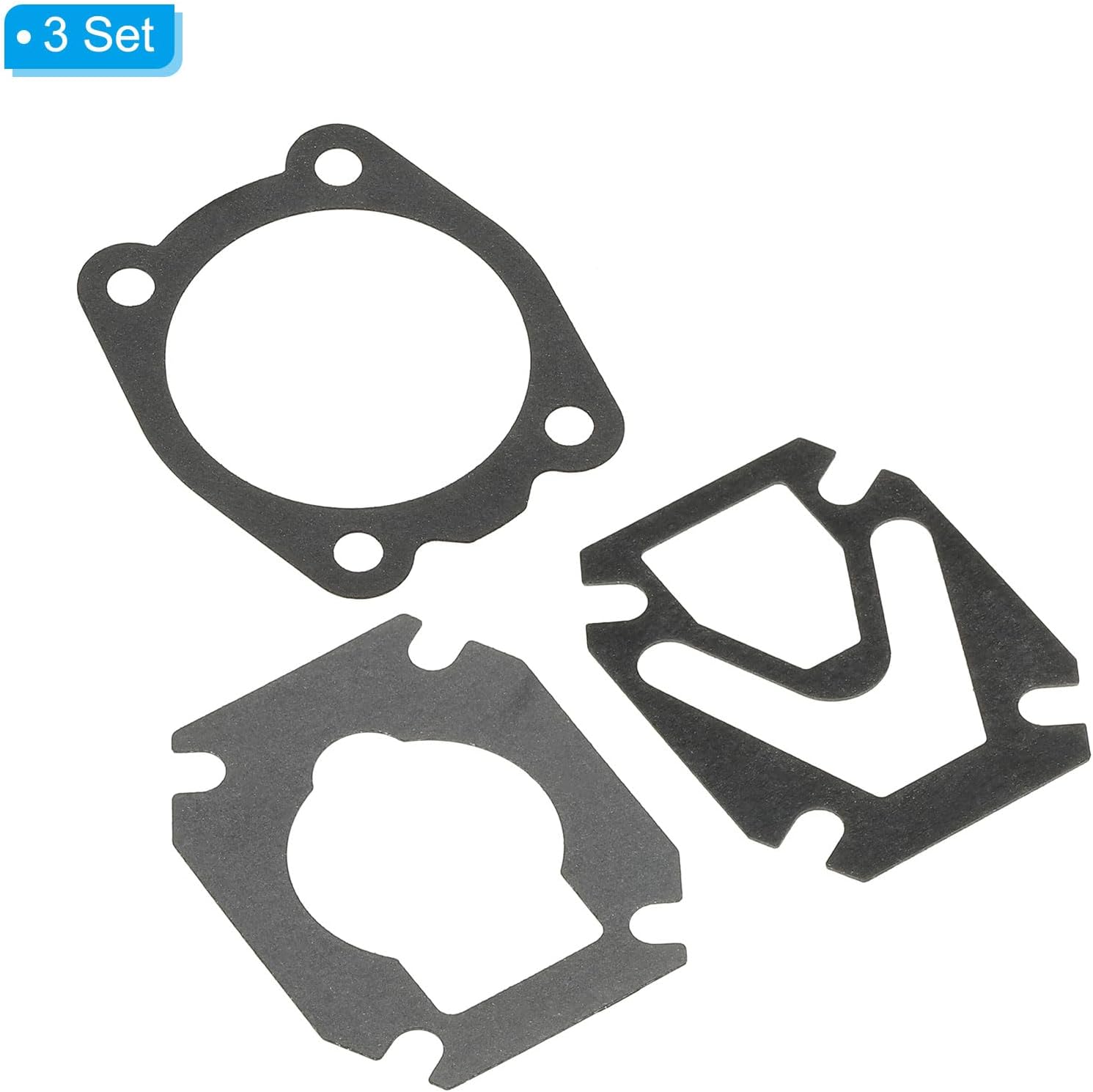 PATIKIL Pad Air Compressor Valve Plate, 3 Sets Paper Replacement Compressor Accessory