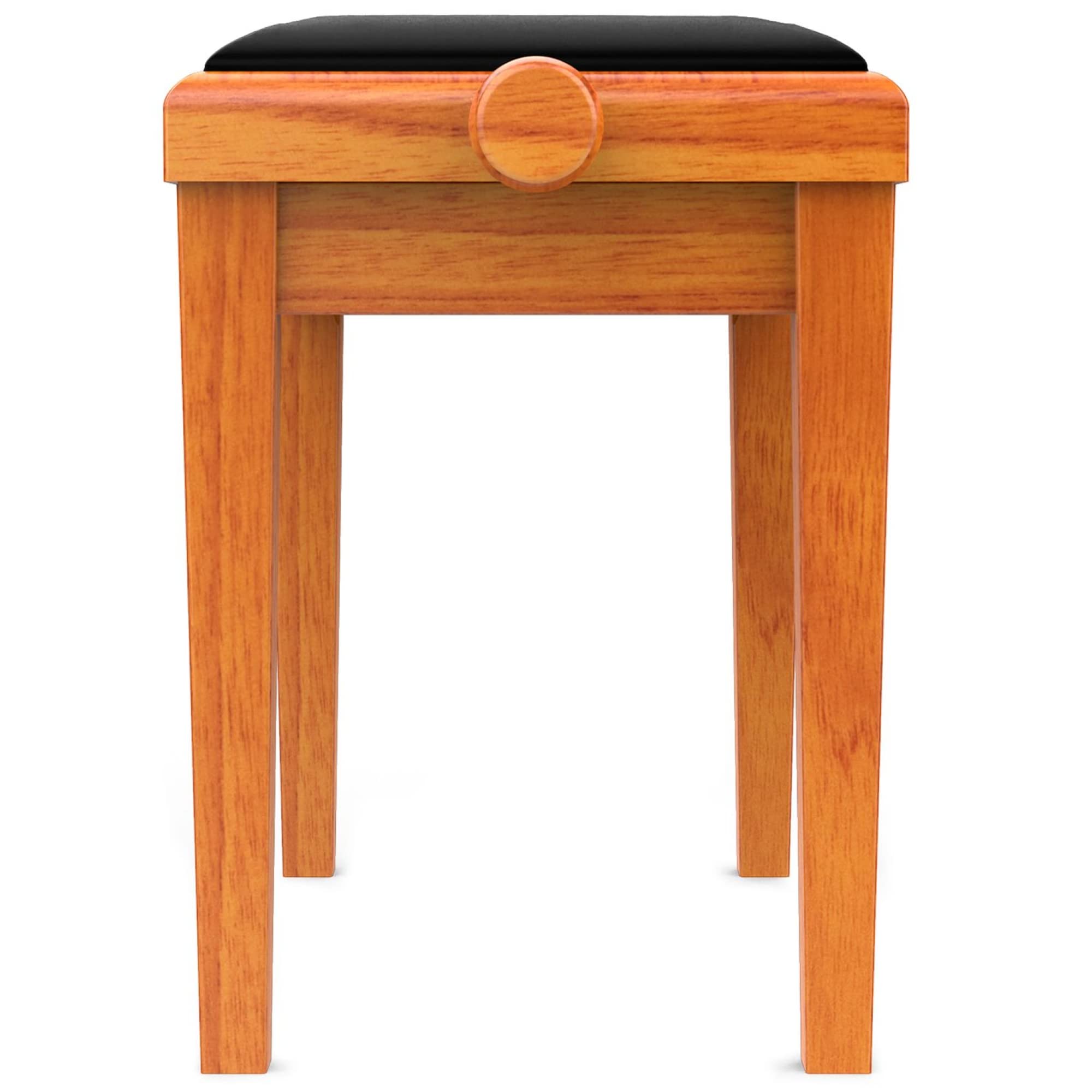 Audibax KB600 Oak Banco para Piano Teclado Ajustable Regulable. Acolchado. Roble