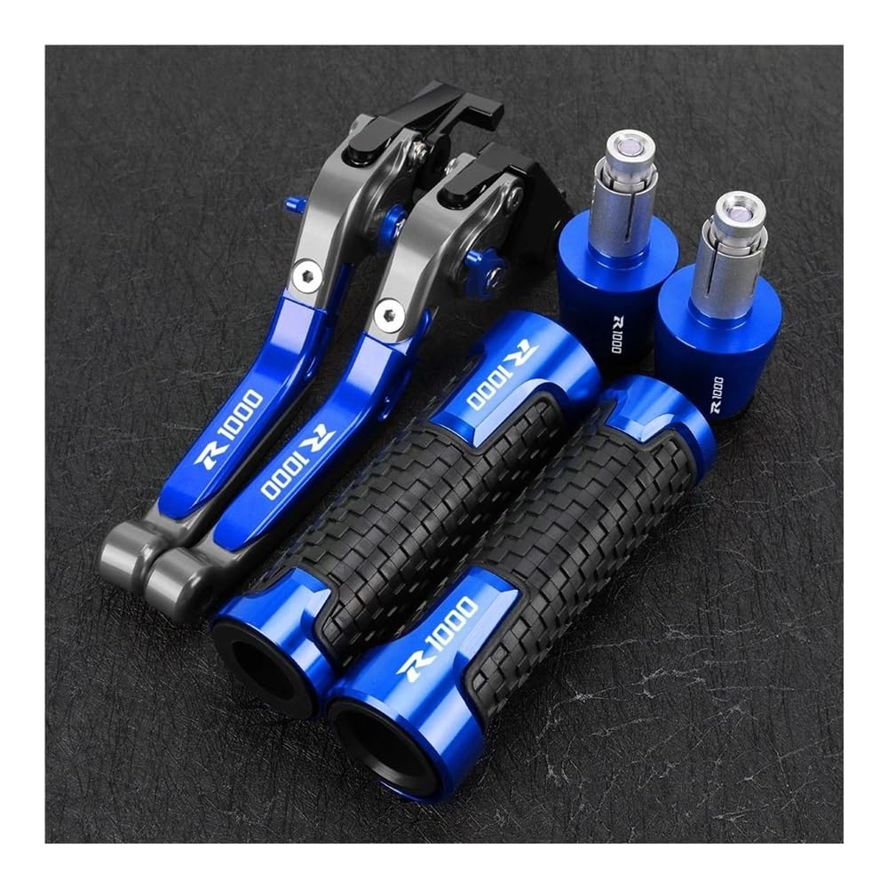 Emqdcaz Color Y For Gsxr1000 Gsx R1000 2005-2006 Gsx-R Gsxr 1000 K5 K6 Brake Clutch Levers 7/8'' 22Mm Handlebar Knobs Handle Grips Ends Brake Clutch Reservoir Levers