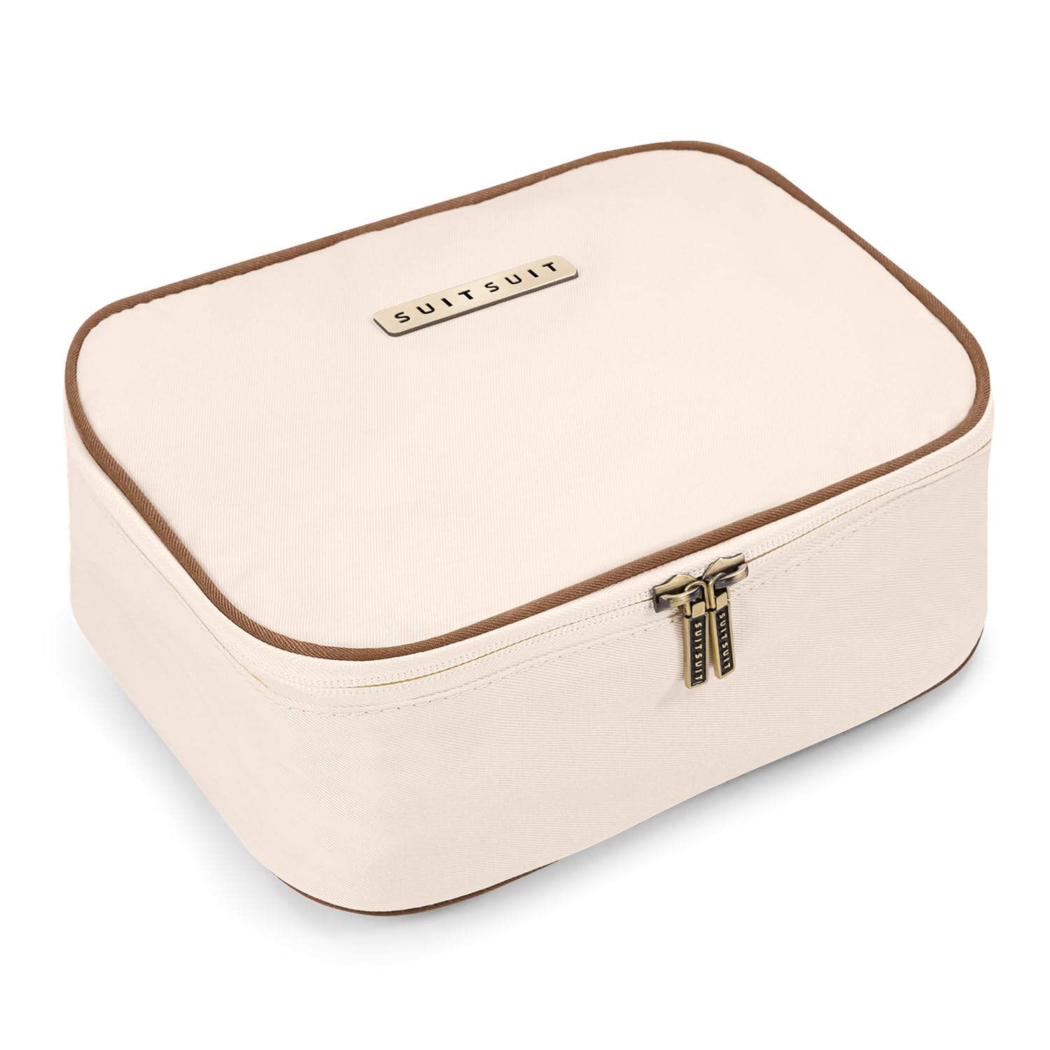 SUITSUIT Fab Seventies - Packing Cubes - Set Van 3 - Reiskoffer 66 cm - Koffer Organizer Set - Bagage Organizers - Wit