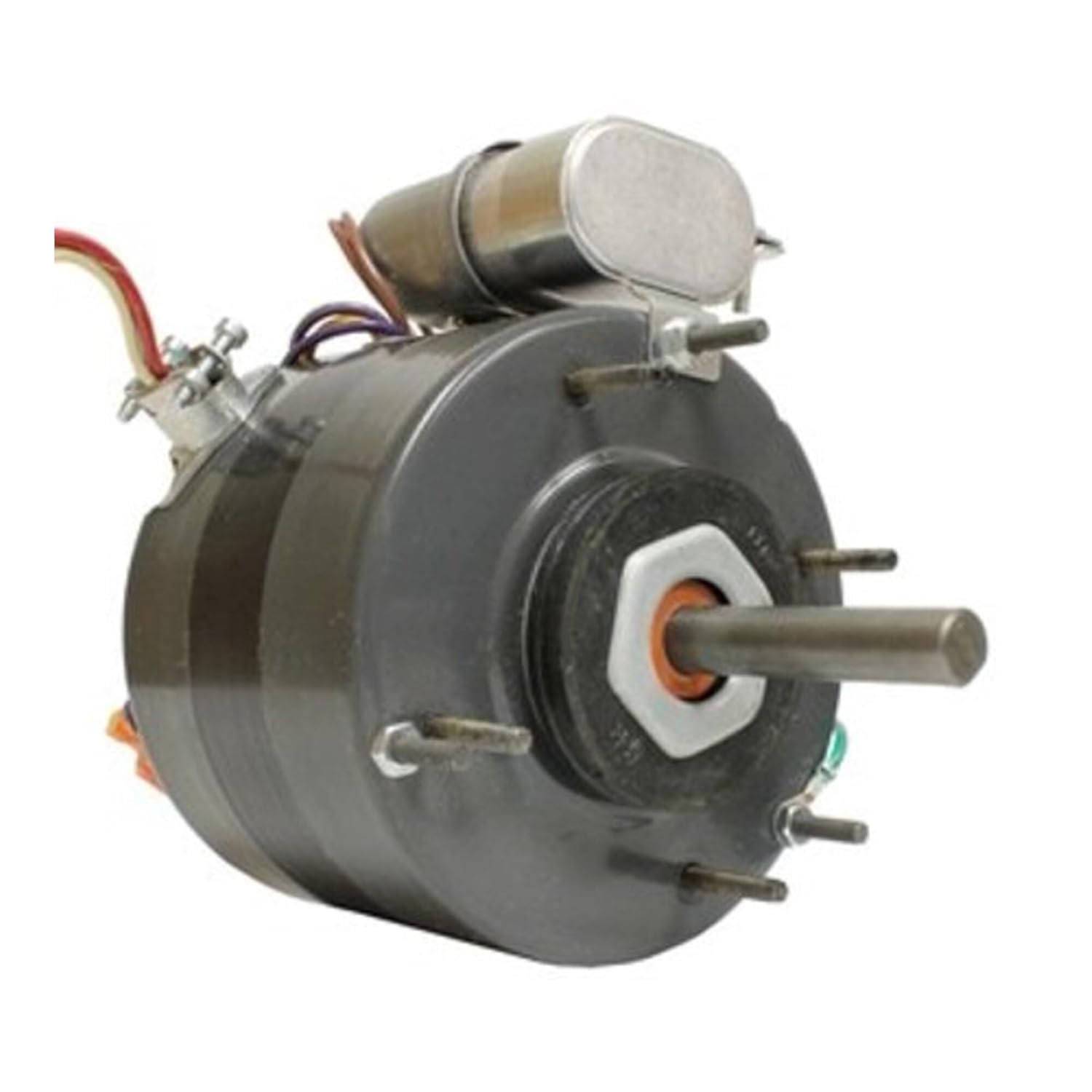 Fasco D260 5" Frame Totally Enclosed Permanent Split Capacitor Ventilator and Unit Heater Motor with Sleeve Bearing, 1/6HP, 1075rpm, 115V, 60Hz, 2.9 amps