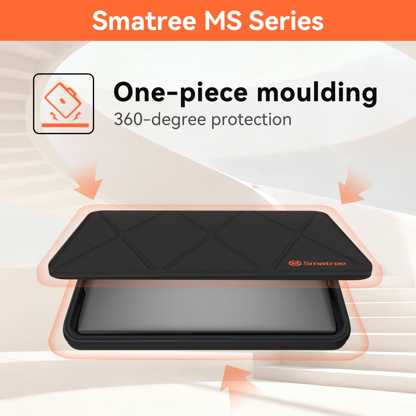 Smatree MS79T - Custodia protettiva rigida per laptop da 15,6", compatibile con Lenovo IdeaPad/ThinkBook, HP Elitebook/Envy, ASUS Vivobook/ExpertBook, MSI Modern 15/Summit, per Razer Blade 15