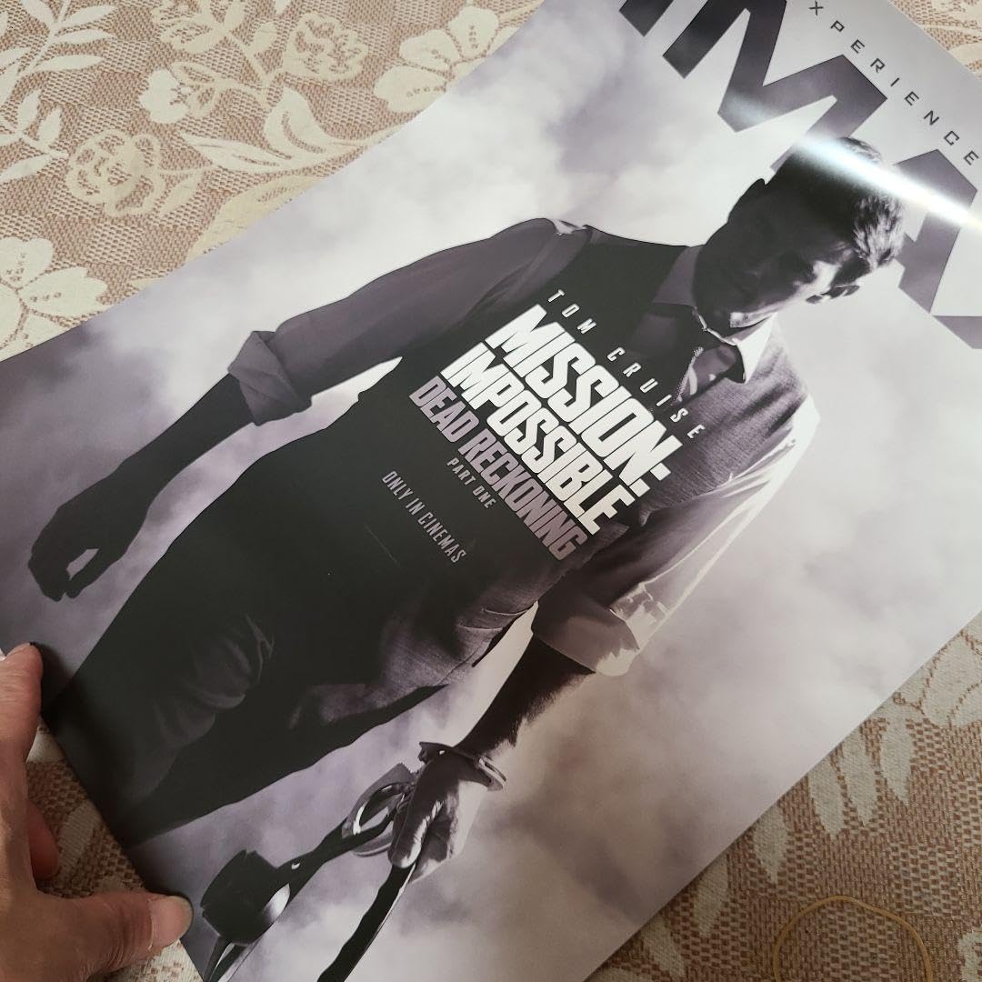 Amazon.co.jp: ミッションインポッシブル映画IMAX入場者特典ポスター