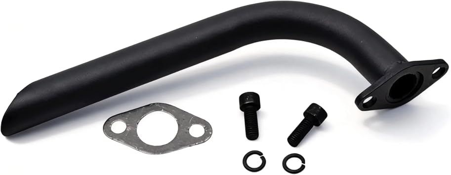 Exhaust Header Exhaust Pipe for predator 79cc 3.0 HP 98cc go kart for COLEMEN CT100U CC100X minibike performance parts