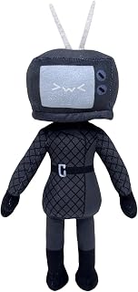 2023 Skibidi Toilet Plush - 12" TV Woman Plushies Toy for Fans Gift, Horror Stuffed Figure Doll for Kids and Adults, Great Birthday Halloween Christmas Stocking Stuffers for Boys Girls
