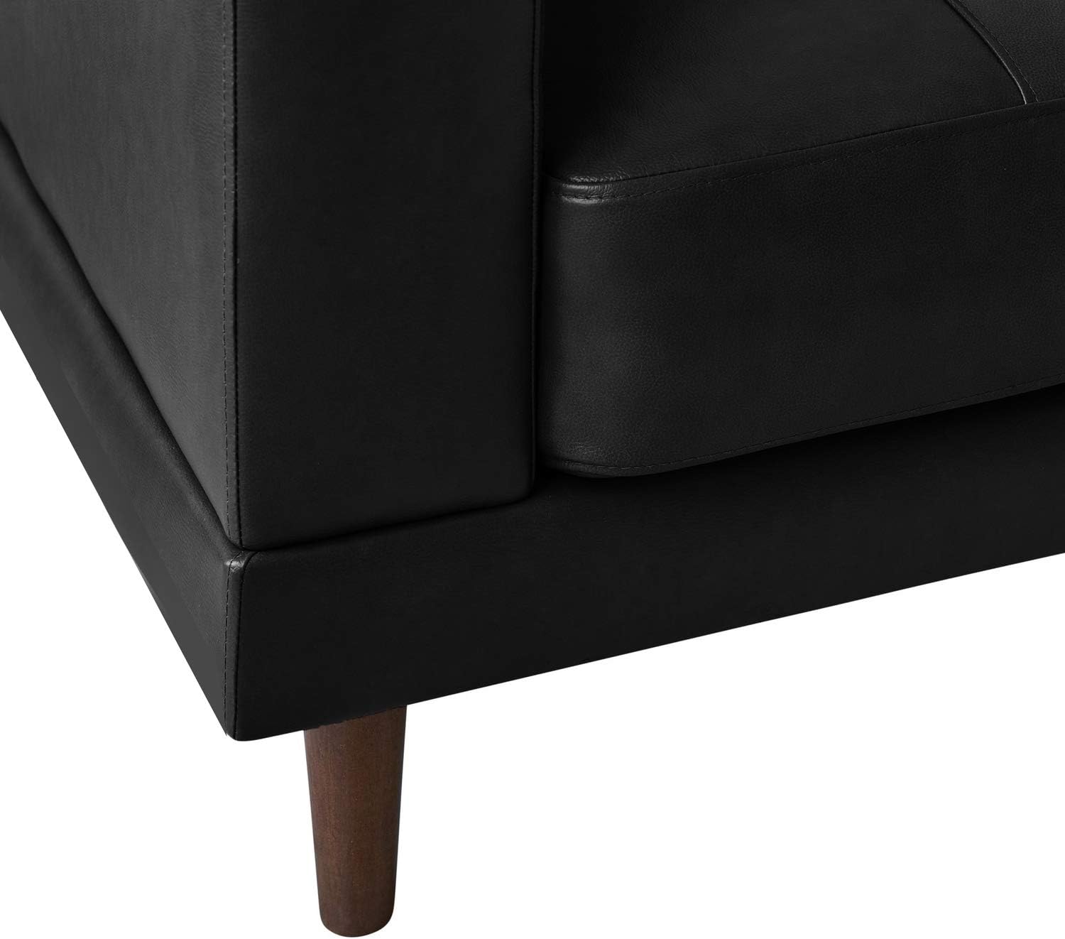 Picket House Furnishings Hanson Loveseat in Fiero Black