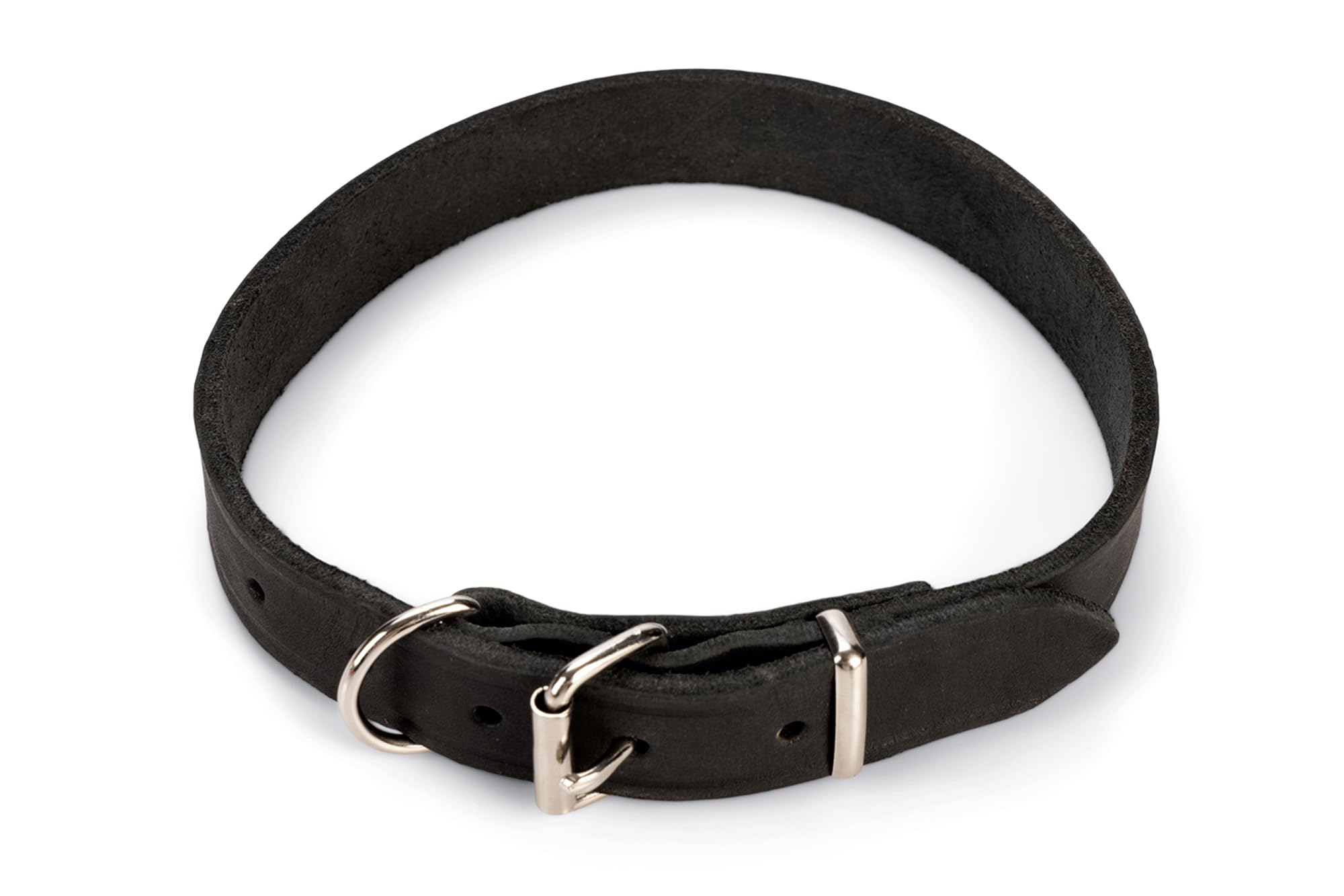 Karlie Flamingo 01921 Rondo collar black, 20mm 47 cm with strain relief