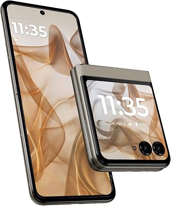 Motorola razr | 2024 | Unlocked | Made for US 8/256GB | 50MP Camera | Beach Sand