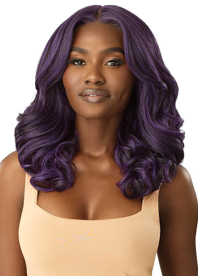 Outre Lace Front Wig - Melted Hairline - MH 107 (OFF BLACK 1B)